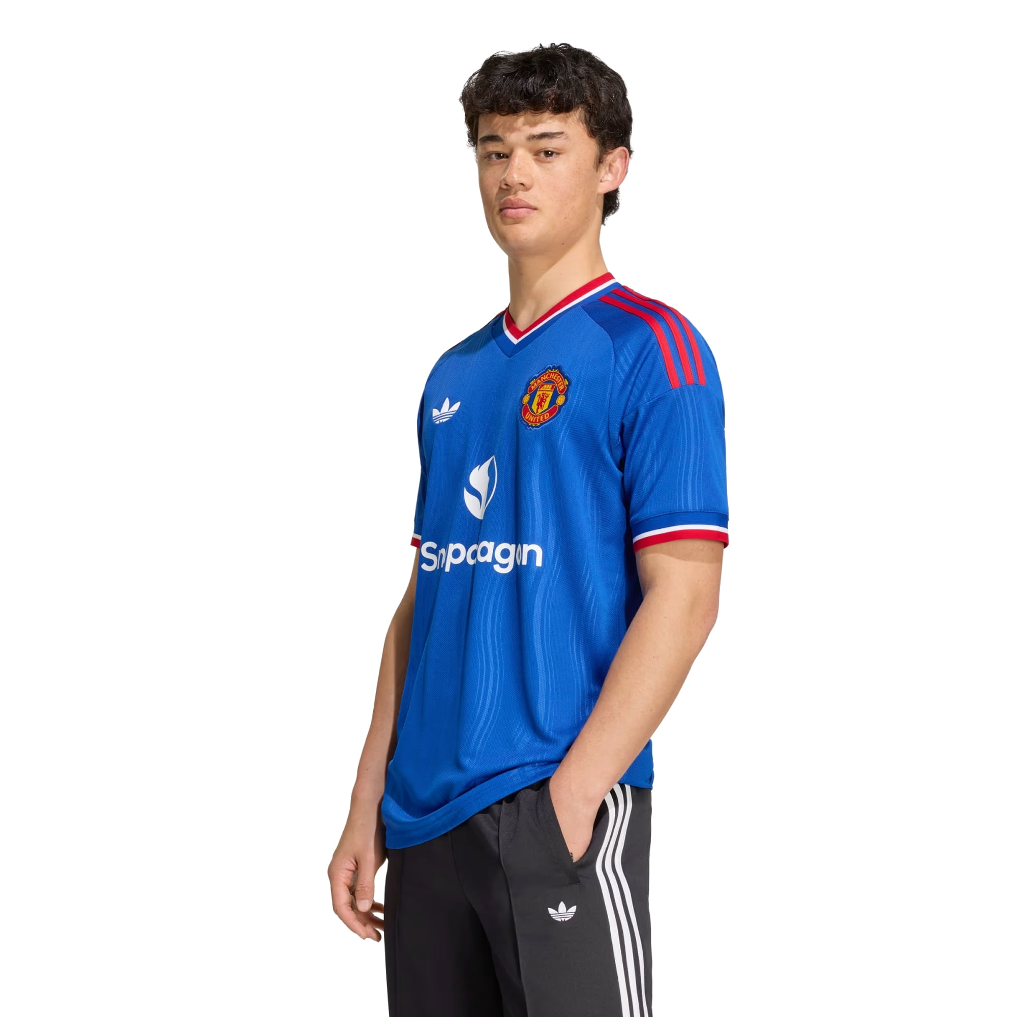Camisa Manchester United II 26/27 Adidas Masculina - Azul