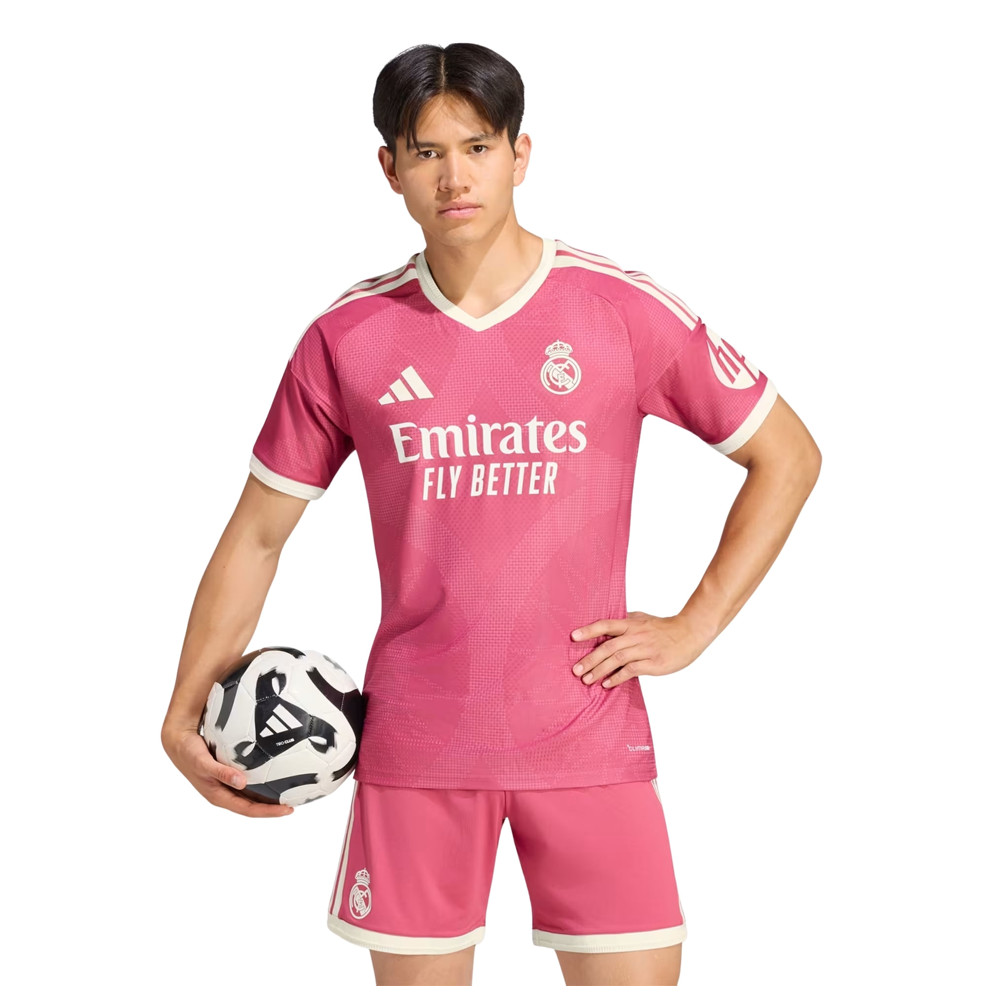 Camisa Real Madrid III 26/27 Adidas Jogador Masculina - Rosa
