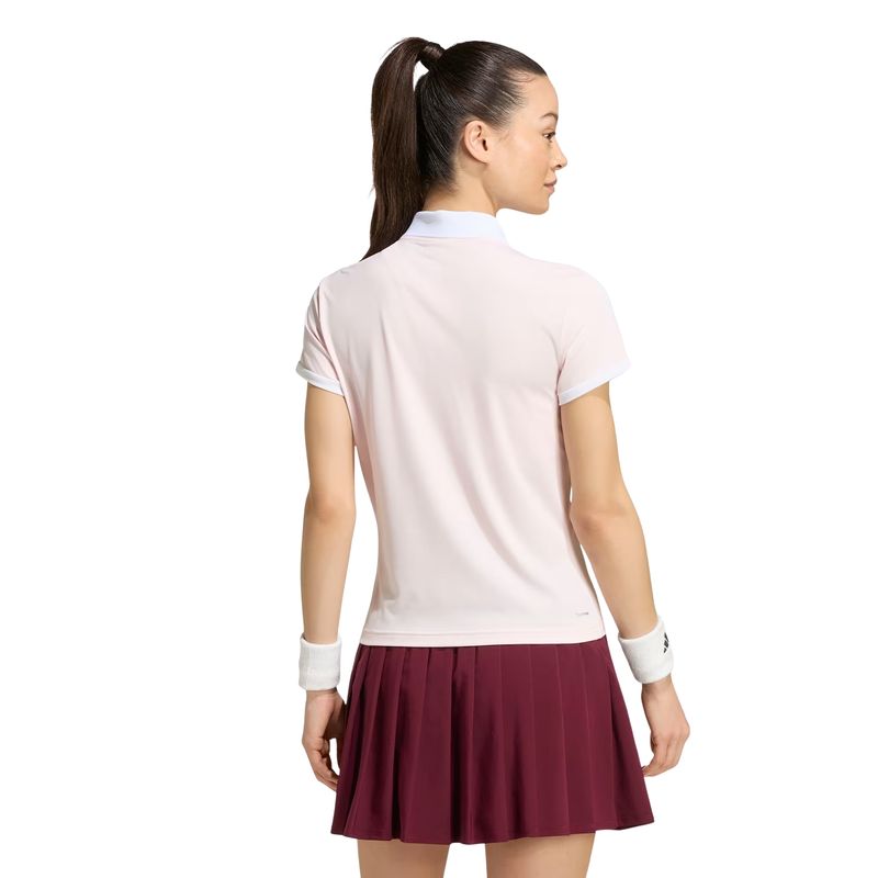 camisa-polo-adidas-tennis-classics-feminina-rosa-claro