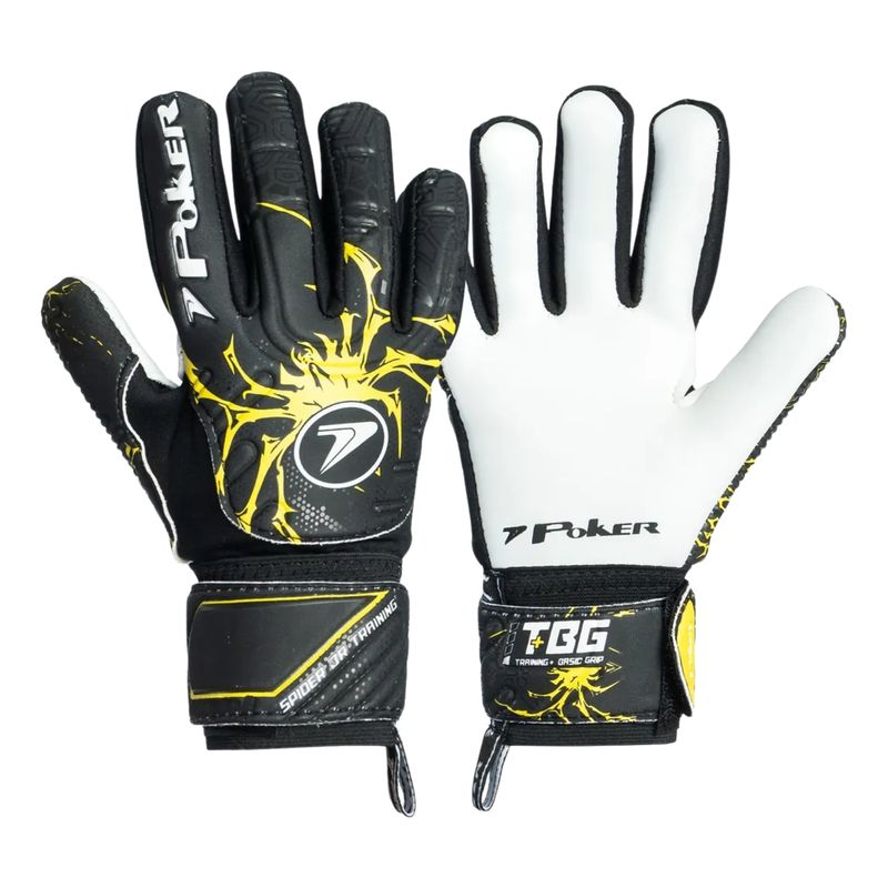 luva-de-goleiro-poker-training-spider-infantil-preto-amarelo