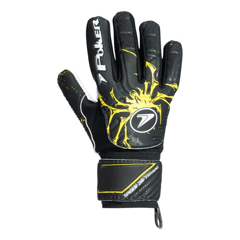 luva-de-goleiro-poker-training-spider-infantil-preto-amarelo