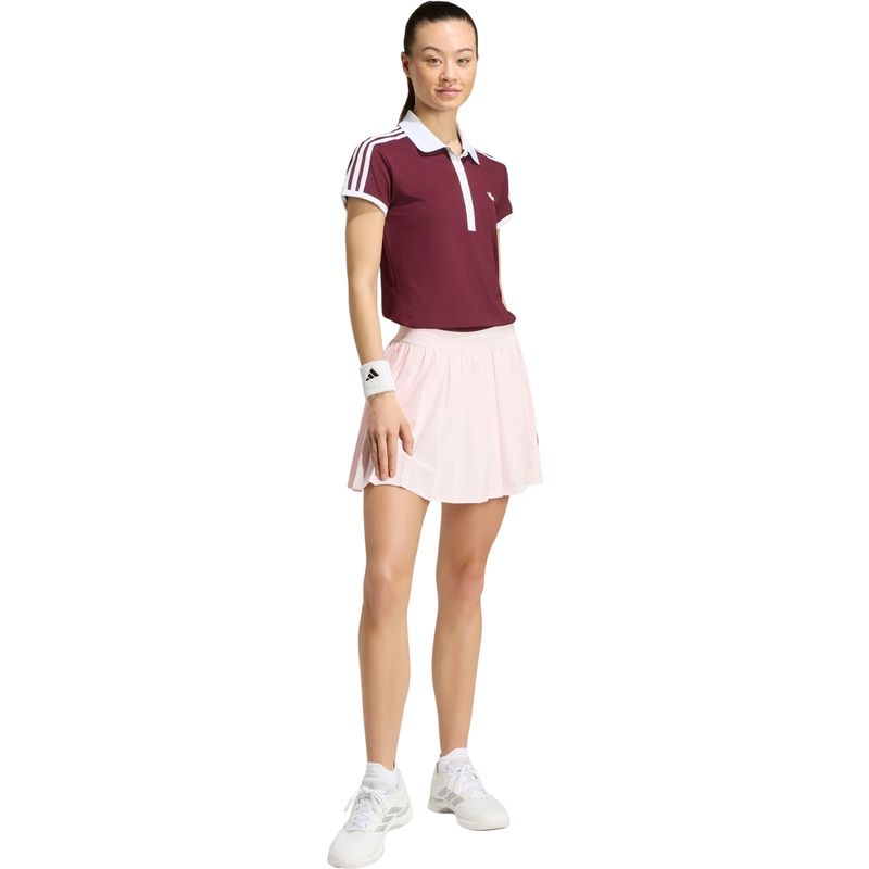 camisa-polo-adidas-tennis-classic-feminina-bordô