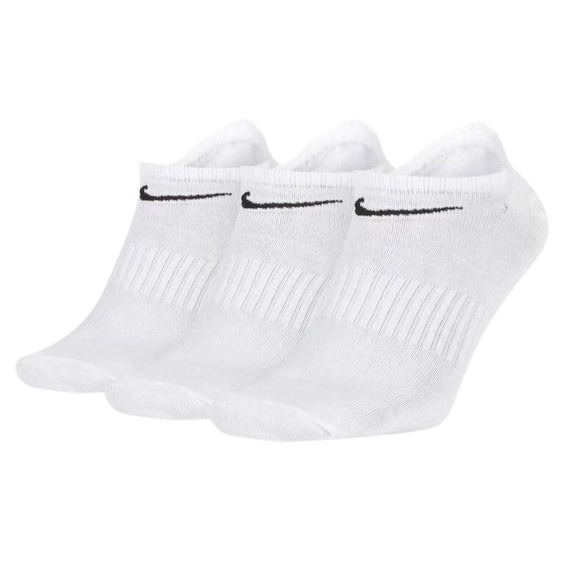 Kit Meia Nike Everyday Lightweight 3 Pares Unissex - Branca