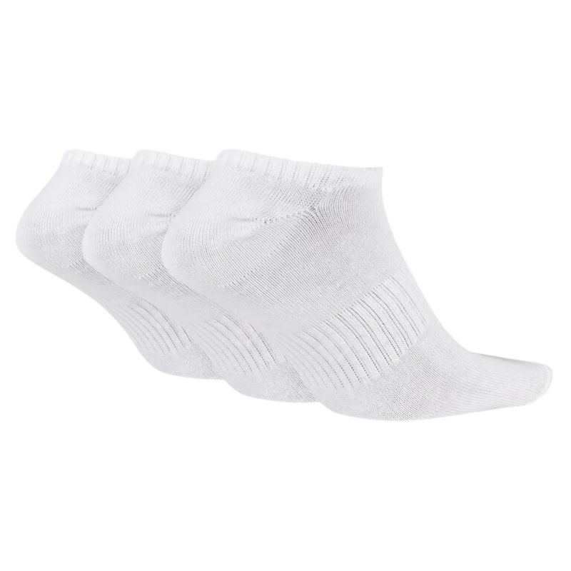 Kit Meia Nike Everyday Lightweight 3 Pares Unissex - Branca