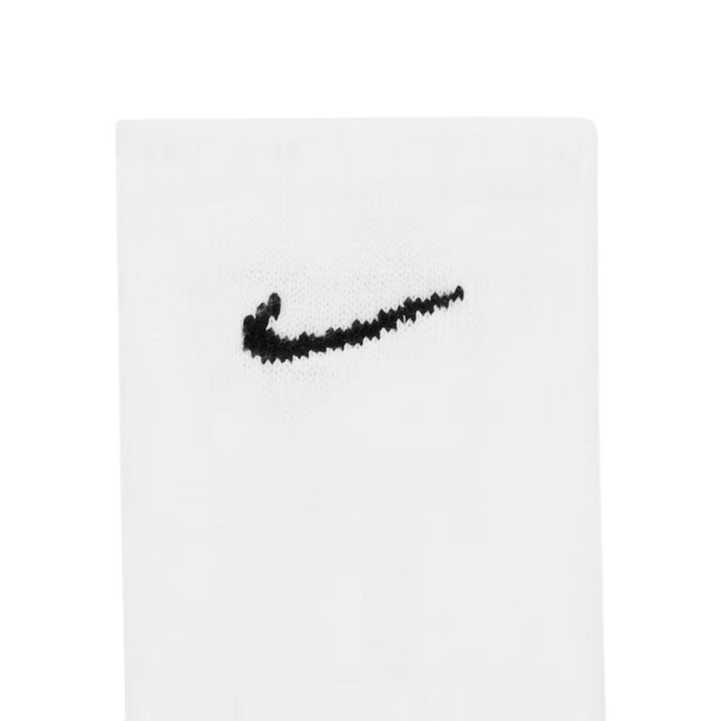Kit Meia Nike Everyday Lightweight 3 Pares Unissex - Branca