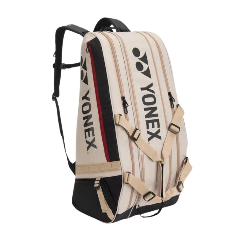 raqueteira-yonex-tripla-2026-gearlogic-unissex-bege