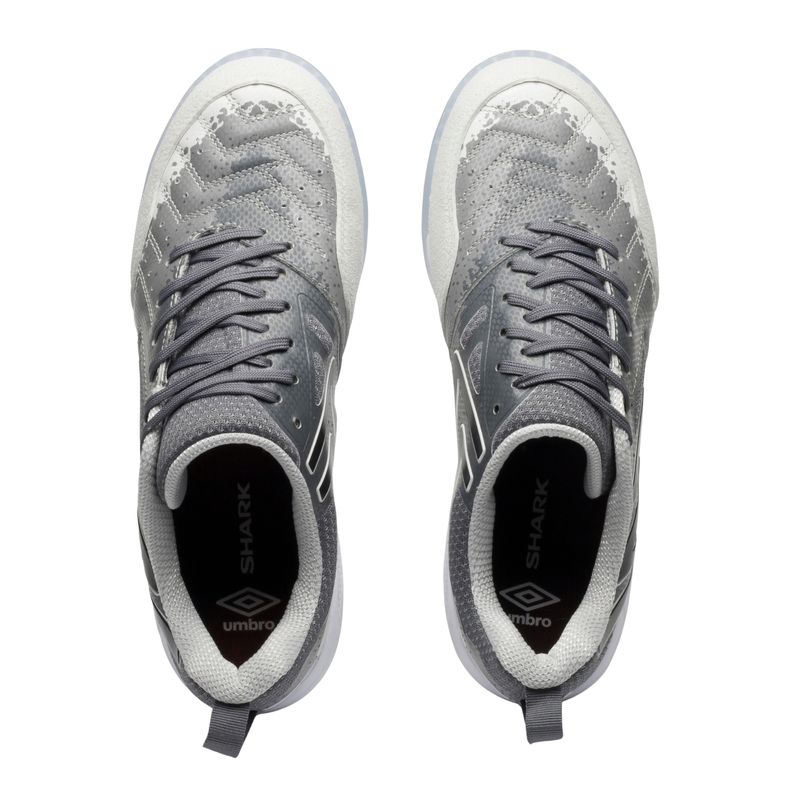 chuteira-society-umbro-pro-5-bump-shark-masculina-branca-grafite