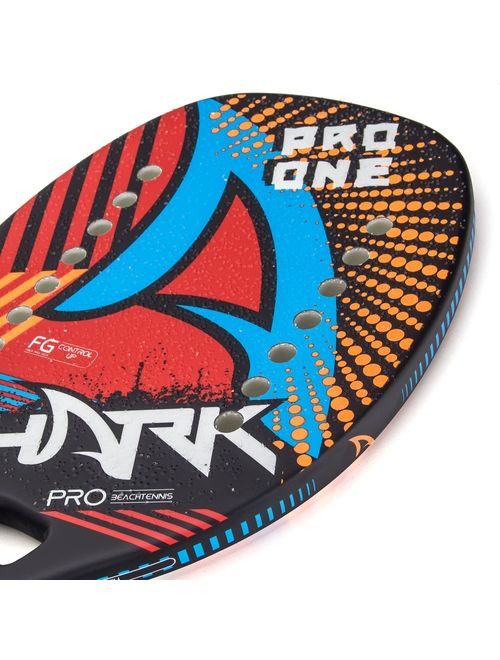 TESTE - Raquete de Beach Tennis Shark Beach Pro One 2020 - Vermelho/Multicolor Copy